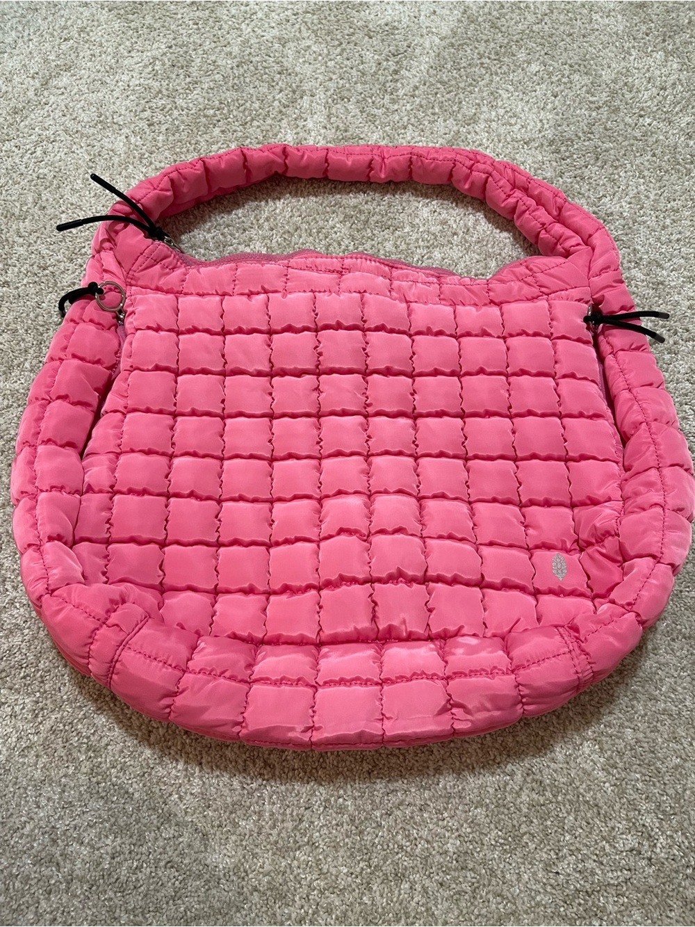 Free People Quilted Carryall Tote